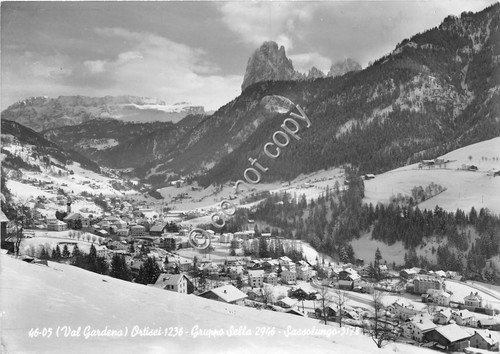 Cartolina Ortisei Val Gardena panorama (Bolzano) | Immagine principale