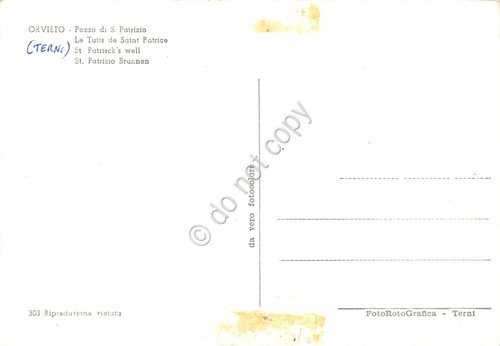 Cartolina Orvieto Pozzo di San Patrizio e panorama | Immagine Gallery 2