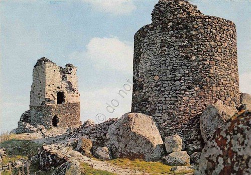 Cartolina Osilo Torre e Castello Malaspina | Immagine principale