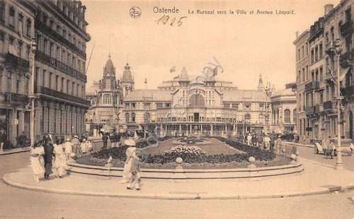 Cartolina Ostende Kursaal 1925 | Immagine principale