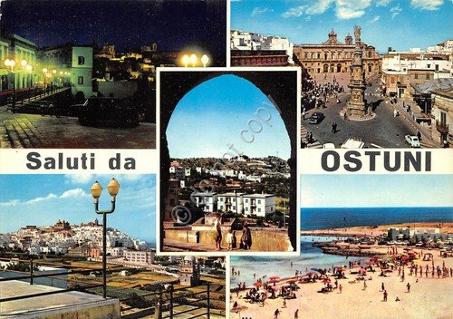 Cartolina Ostuni vedute (Brindisi) | Immagine principale