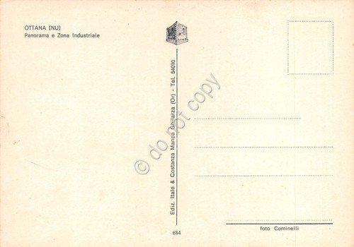 Cartolina Ottana Panorama con zona industriale | Immagine Gallery 2