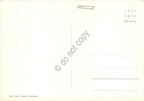 Cartolina Ozzano Monferrato Asilo infantile ai Caduti per la Patria