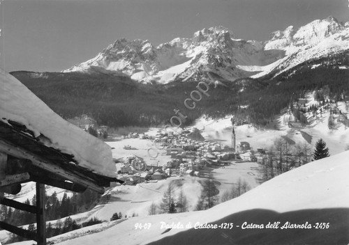 Cartolina Padola di Cadore Catena dell 'Aiarnola | Immagine principale
