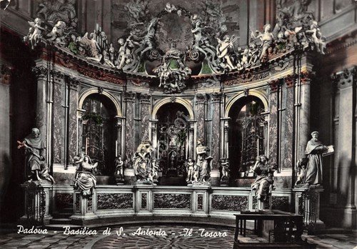 Cartolina Padova Basilica S. Antonio Timbro a targhetta Padova | Immagine Gallery 2