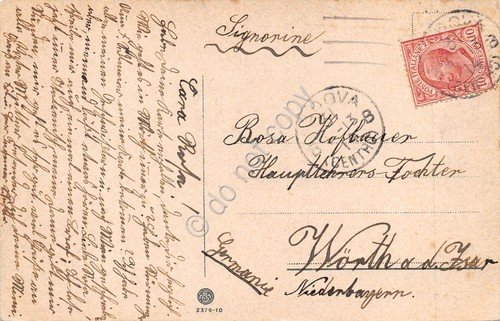 Cartolina Padova Caffè Pedrocchi illustrata anni '10 | Immagine Gallery 2