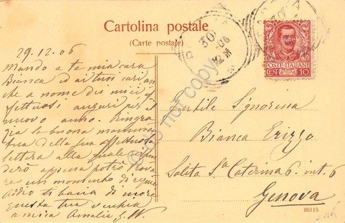 Cartolina Padova Cappella degli Scrovegni 1906 | Immagine Gallery 2