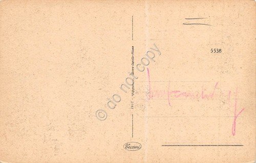 Cartolina Padova Piazza Spalato animata anni '30