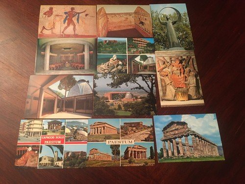 Cartolina Paestum lotto di 25 cartoline Arte Museo Templi | Immagine principale