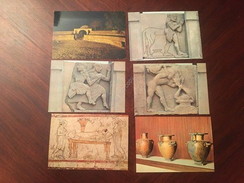 Cartolina Paestum lotto di 25 cartoline Arte Museo Templi | Immagine Gallery 3