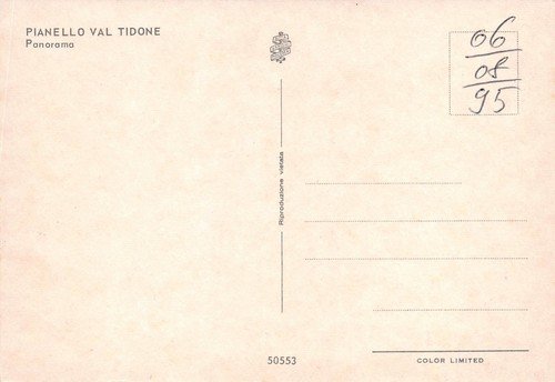 Cartolina Painello Val Tidone panorama | Immagine Gallery 2