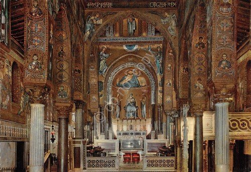 Cartolina Palermo Cappella Palatina interno | Immagine principale