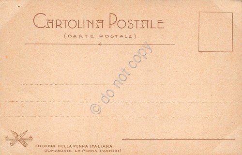 Cartolina Palermo Cattedrale Edizione penna Italiana Pastori primi '900