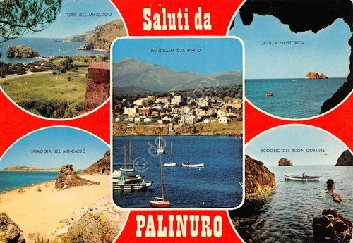 Cartolina Palinuro 5 vedute (Salerno) | Immagine principale