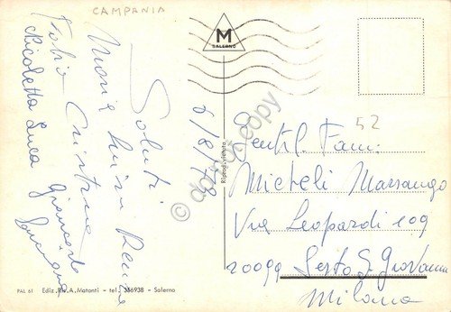 Cartolina Palinuro 5 vedute (Salerno) | Immagine Gallery 2