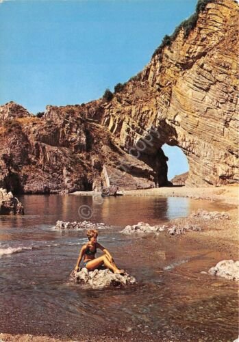 Cartolina Palinuro Arco Naturale 1971 Timbro Villaggio Arco Naturale (Salerno)
