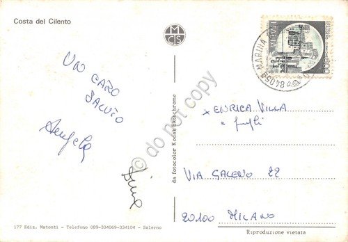 Cartolina Palinuro vedute (Salerno) | Immagine Gallery 2