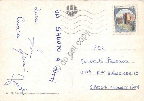 Cartolina Palinuro Vedutine (Altre tematiche)