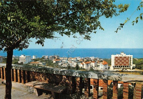 Cartolina Paola Panorama parziale 1980 (Cosenza)