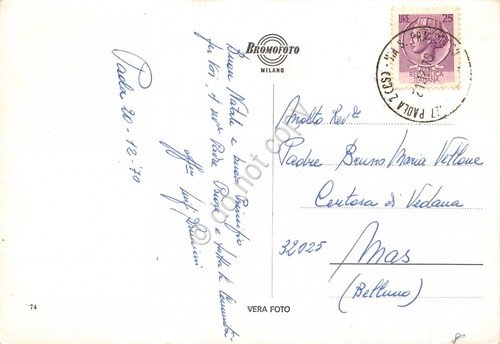 Cartolina Paola Zona dei miracoli di San Francesco 5 vedute …