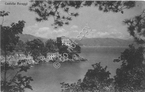Cartolina Paraggi Castello 1950 Ed. Brunner | Immagine principale