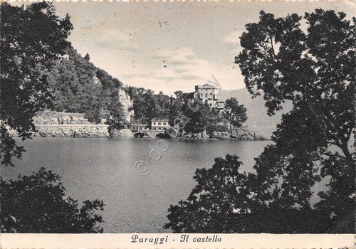 Cartolina Paraggi Castello 1952 | Immagine principale