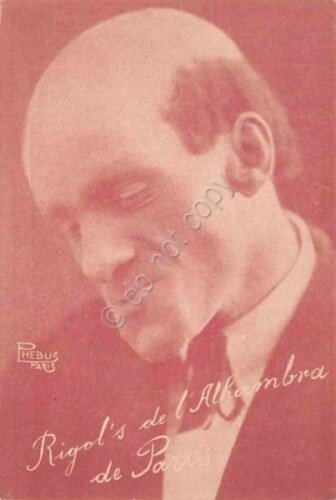 Cartolina Paris Rigol's de l'Alhambra Paris anni '20?
