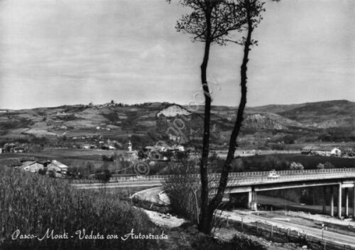 Cartolina Pasco Monti panorama con autostrada | Immagine principale