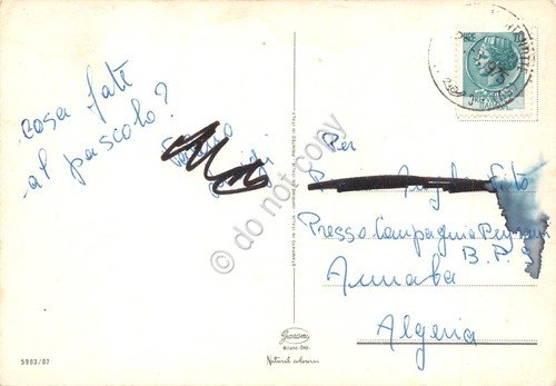 Cartolina Pascolo di montagna mucche animata 1975 | Immagine Gallery 2