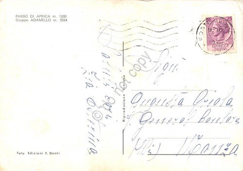 Cartolina Passo Aprica panorama VG (Sondrio) | Immagine Gallery 2