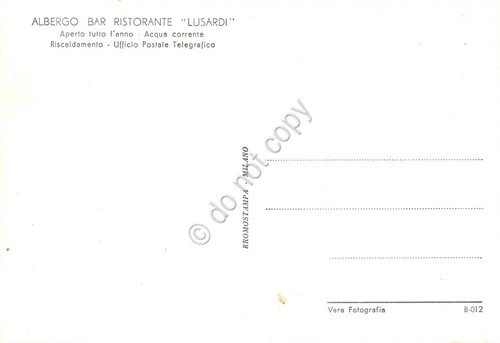 Cartolina Passo del Bocco visto dal Passo Monte Penna panorama | Immagine Gallery 2
