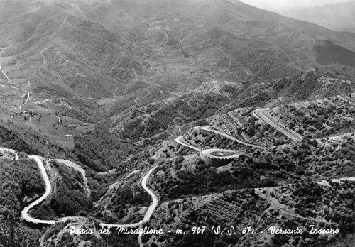 Cartolina Passo del Muraglione Versante Toscano 1959 | Immagine principale
