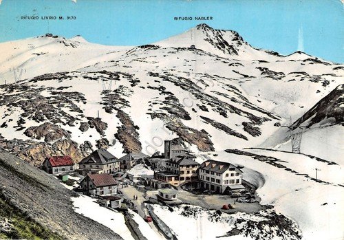 Cartolina Passo dello Stelvio panorama 1962 (Sondrio) | Immagine principale