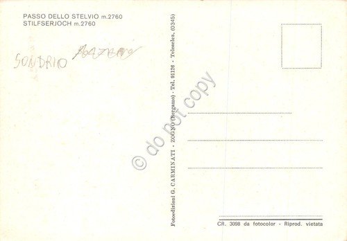 Cartolina Passo dello Stelvio vedute varie funivia rifugi anni '80 | Immagine Gallery 2