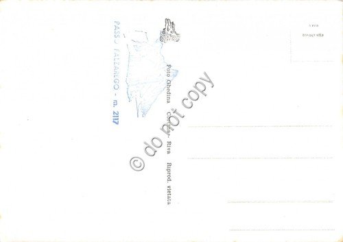 Cartolina Passo Falzarego Averau Crocifisso | Immagine Gallery 2