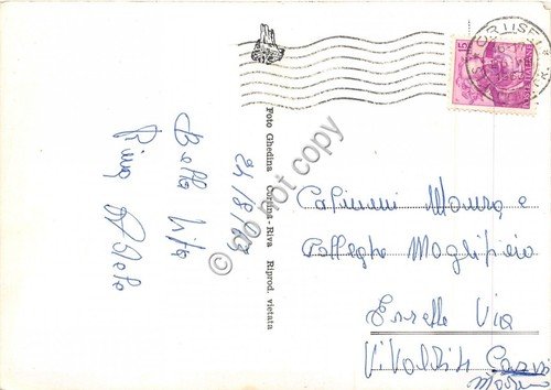 Cartolina Passo Gardena Panorama Sassolungo 1963 | Immagine Gallery 2