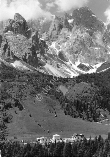 Cartolina Passo Monte Croce Comelico Albergo Monte Popera 1963