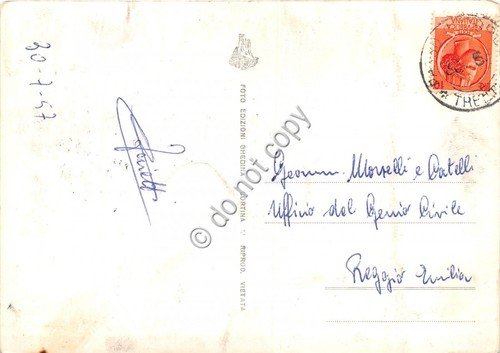 Cartolina Passo Pordoi Gruppo Sella 1957 (Trento)