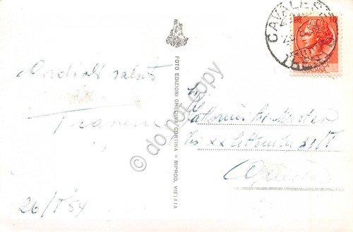 Cartolina Passo Rolle Baia Segantini 1957 ed. Ghedina | Immagine Gallery 2