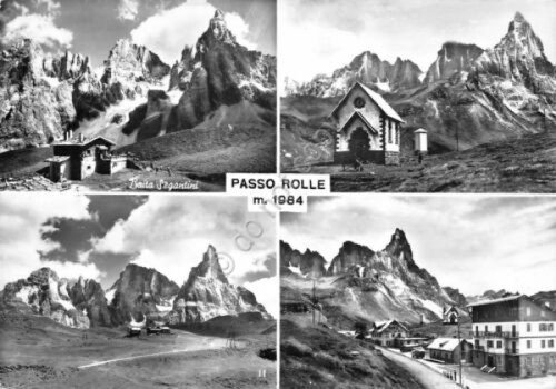 Cartolina Passo Rolle vedute (Trento) | Immagine principale