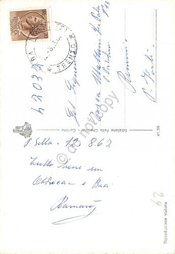 Cartolina Passo Sella Dolomiti 8 Vedute 1967 (Trento) | Immagine Gallery 2