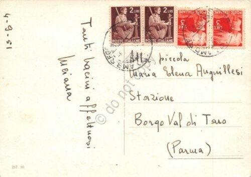 Cartolina pastorella pecore illustrata Silvio Bonelli | Immagine Gallery 2