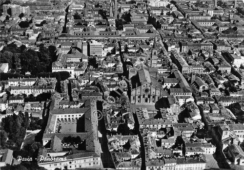 Cartolina Pavia Panorama aereo | Immagine principale