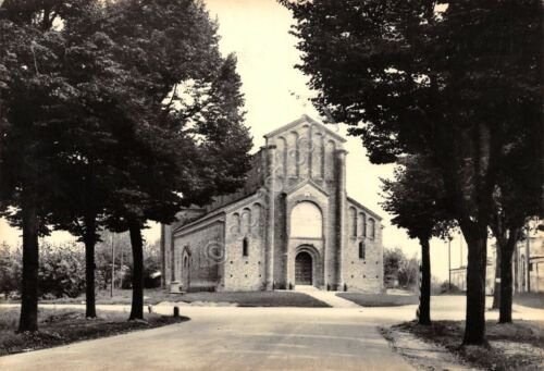 Cartolina Pegognaga Chiesa San Lorenzo