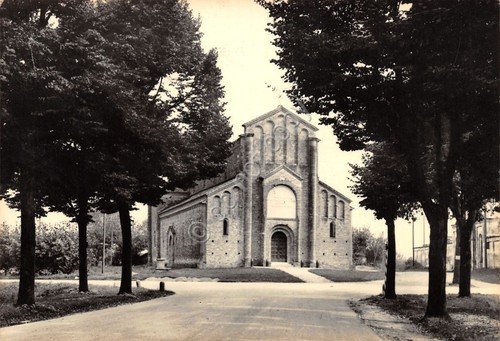 Cartolina Pegognaga Chiesa San Lorenzo | Immagine principale