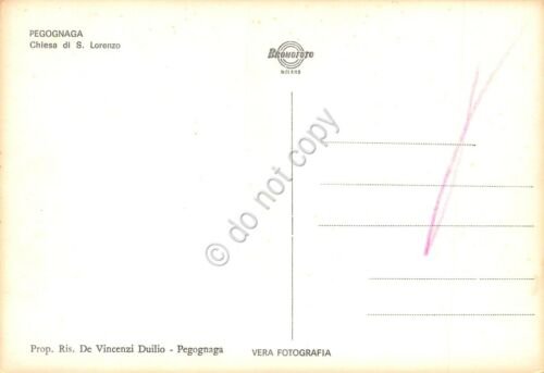 Cartolina Pegognaga Chiesa San Lorenzo
