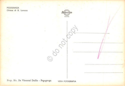 Cartolina Pegognaga Chiesa San Lorenzo | Immagine Gallery 2
