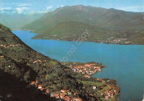 Cartolina Pella Alzo Pettenasco Lago d' Orta (Novara)