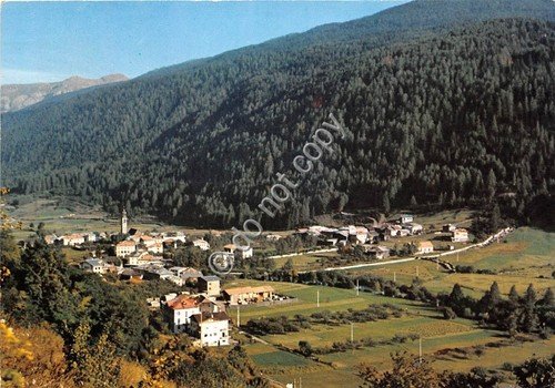 Cartolina Pellizzano Panorama 1971