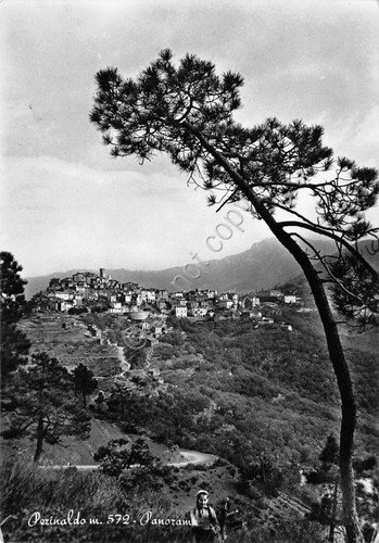 Cartolina Perinaldo Panorama 1956 | Immagine principale